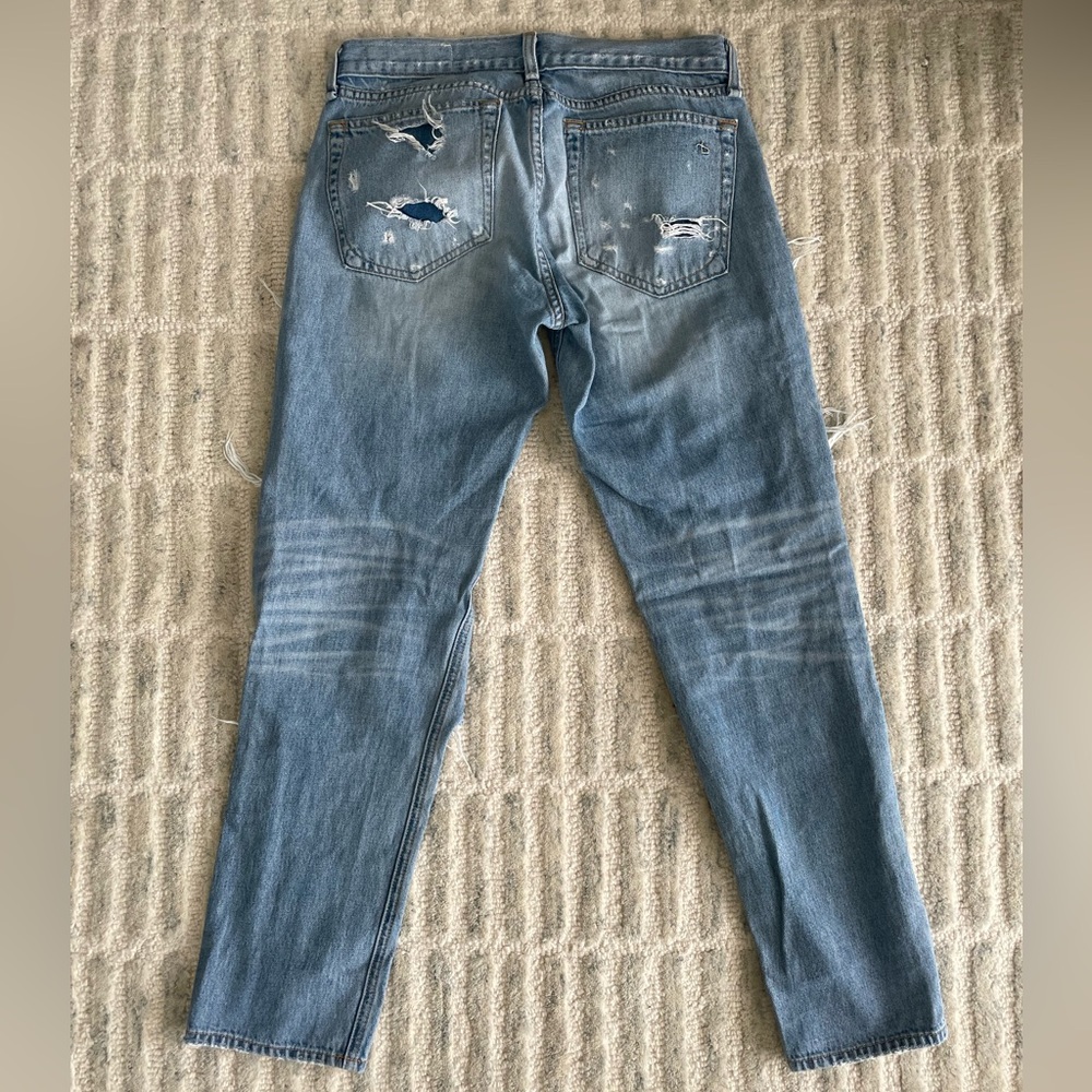 Very Distressed Rag & Bone Jeans - Picture 2 of 3